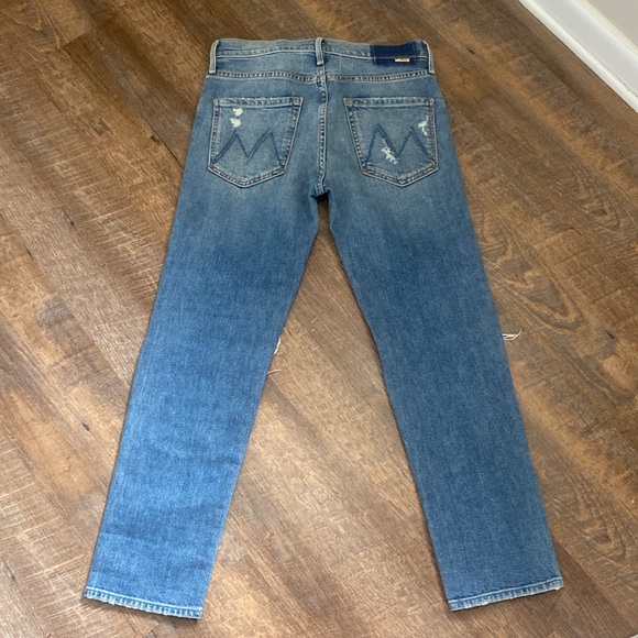 MOTHER THE TRICKSTER ANKLE CRYING ON HOLY GROUND HIGH RISE BUTTON FLY STRAIGHT - Picture 13 of 15